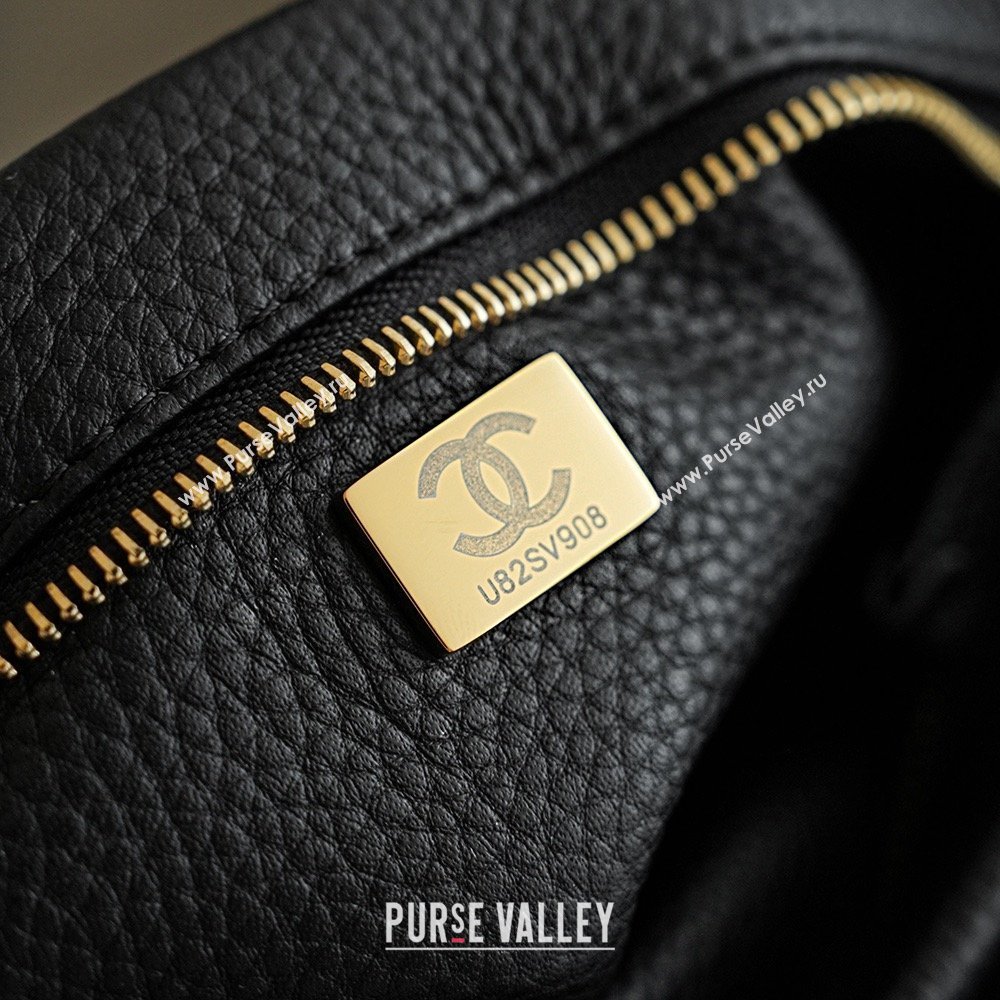 Chanel Small Shopping Bag in Grained Calfskin AS6288 Black 2026 (JY-26040703)