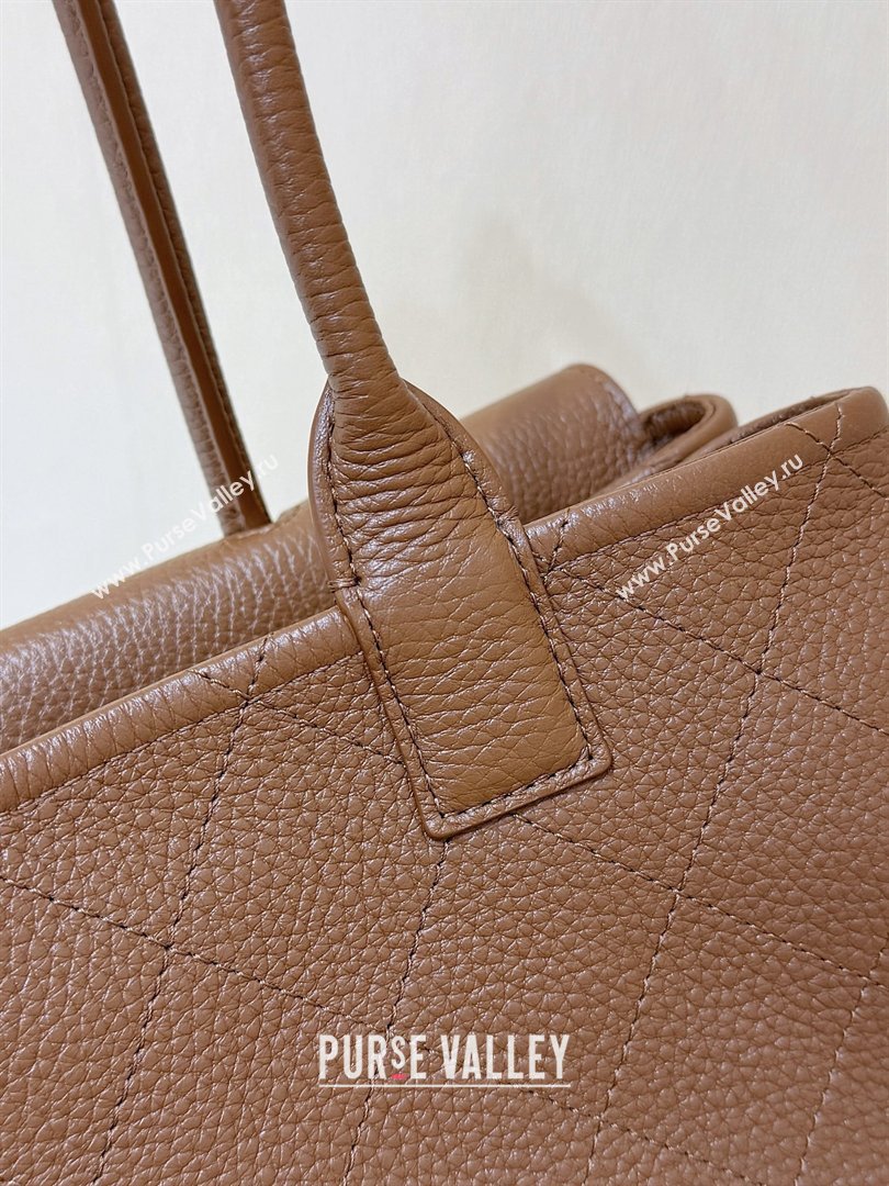 Chanel Small Shopping Bag in Brown Grained Calfskin AS6288 Spring Summer 2026 Top Quality (SHUNY-26040701)