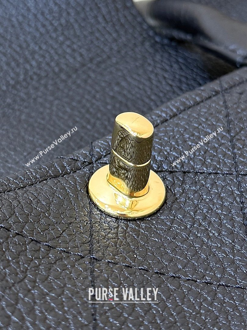 Chanel Small Shopping Bag in Black Grained Calfskin AS6288 Spring Summer 2026 Top Quality (SHUNY-26040702)