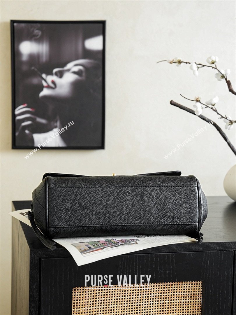 Chanel Small Shopping Bag in Grained Calfskin AS6288 Black 2026 (JY-26040703)