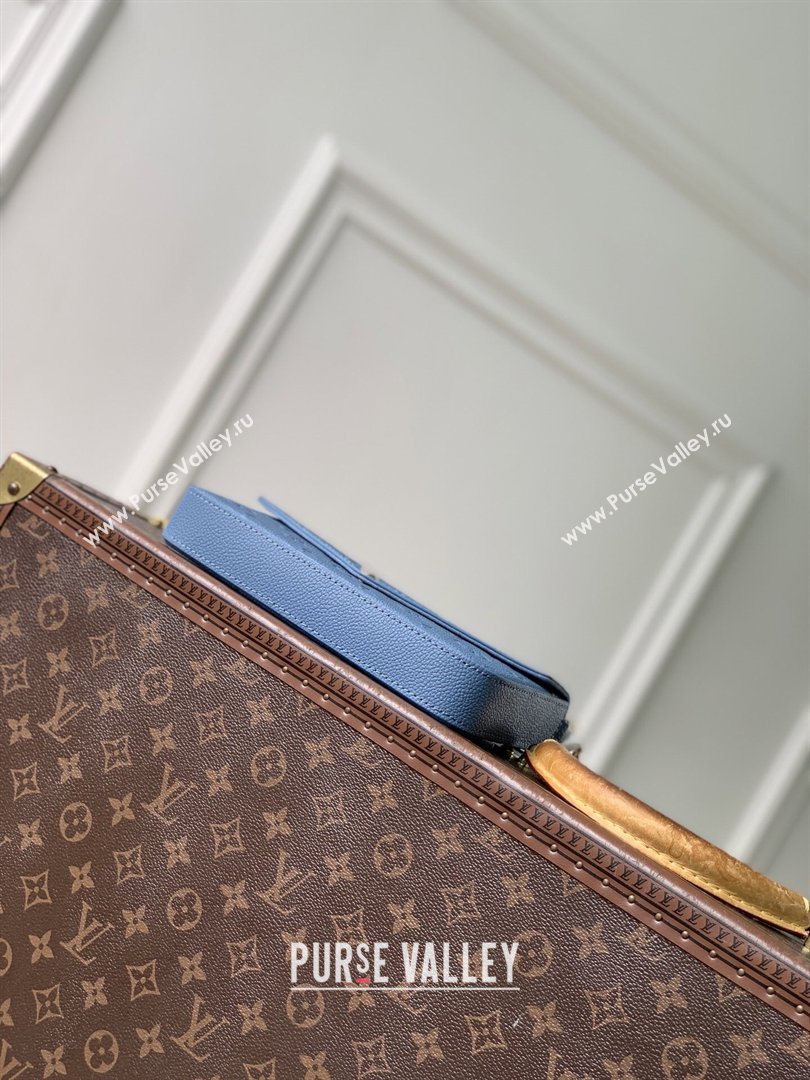 Louis Vuitton Pochette Felicie Mini Bag in Monogram Empreinte Leather M82477 Blue 2026 (K-26040706)