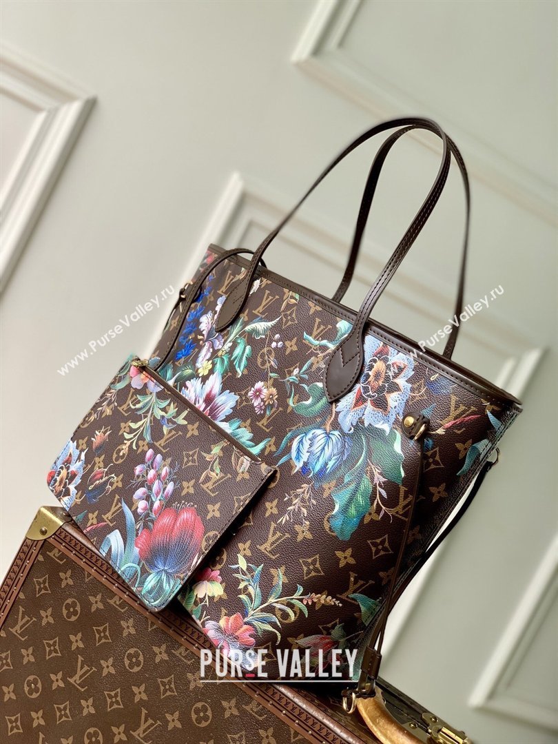 Louis Vuitton Neverfull MM Bag in Monogram Ebene Canvas M28918 2026 (K-26040801)