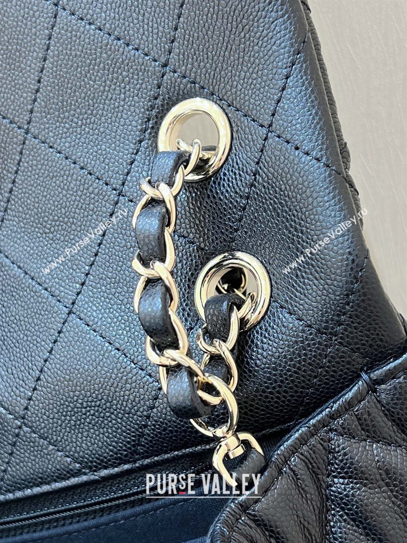 Chanel XXL Maxi Classic Flap Bag in Grained Calfskin AS4461 Black 2024 Top Quality (SHUNY-26040816)