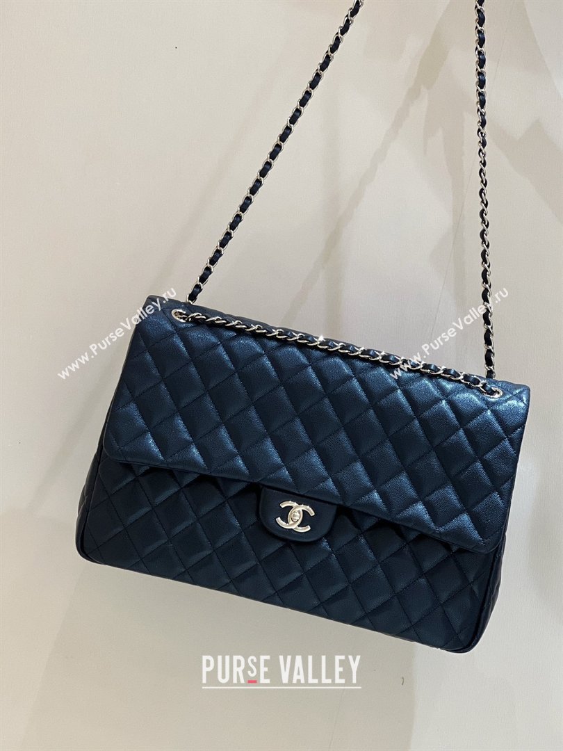 Chanel XXL Maxi Classic Flap Bag in Grained Calfskin AS4461 Black 2024 Top Quality (SHUNY-26040816)