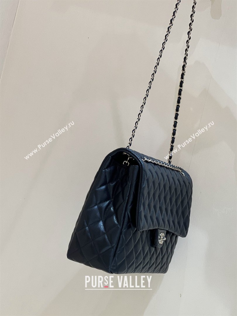 Chanel XXL Maxi Classic Flap Bag in Grained Calfskin AS4461 Black 2024 Top Quality (SHUNY-26040816)