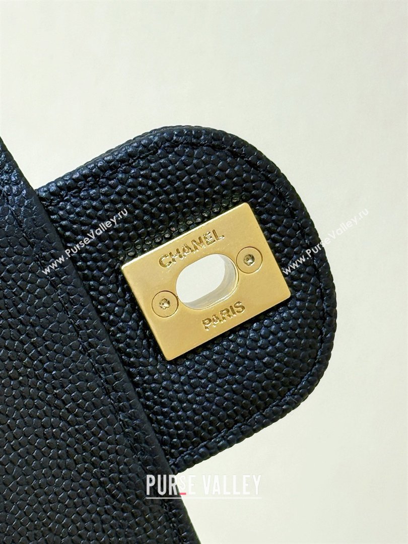 Chanel Small Bowling Bag in Grained Shiny Calfskin AS6143 Black 2026 Top Quality (SHUNY-26040824)