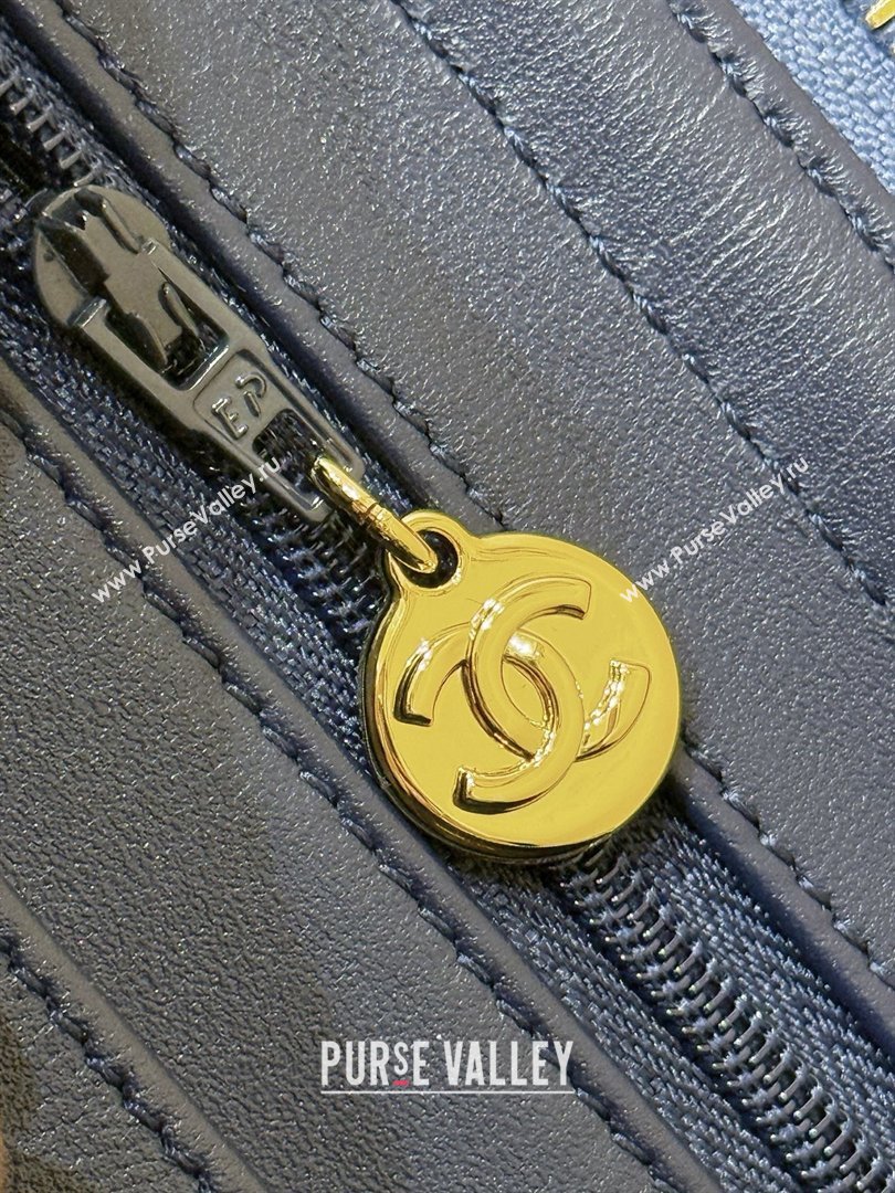 Chanel 1996-1997 Denim Backpack 76828 Blue Top Quality (SHUNY-26040825)