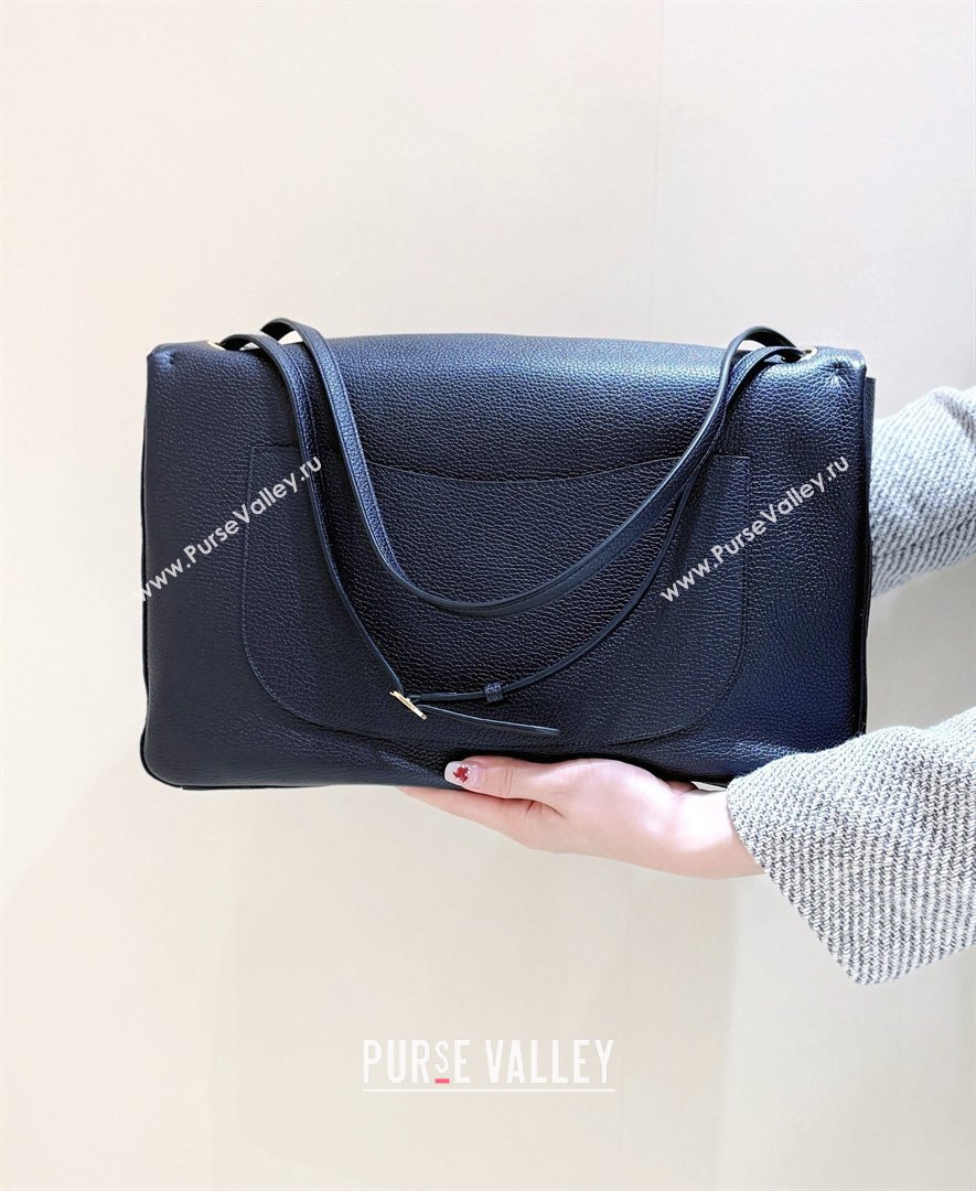 Chanel Maxi Flap Bag in Black Grained Calfskin AS6233 Spring Summer 2026 Top Quality (SHUNY-26040820)