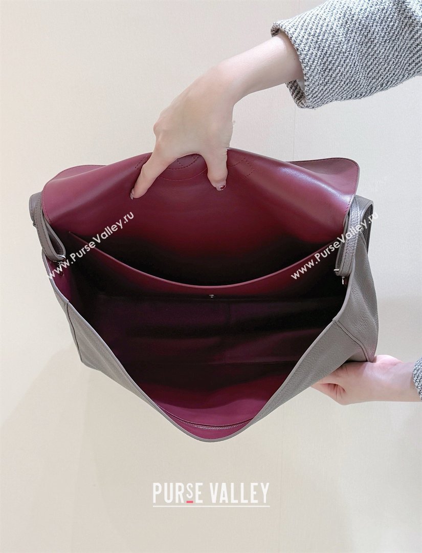 Chanel Maxi Flap Bag in Light Brown Grained Calfskin AS6233 Spring Summer 2026 Top Quality (SHUNY-26040821)