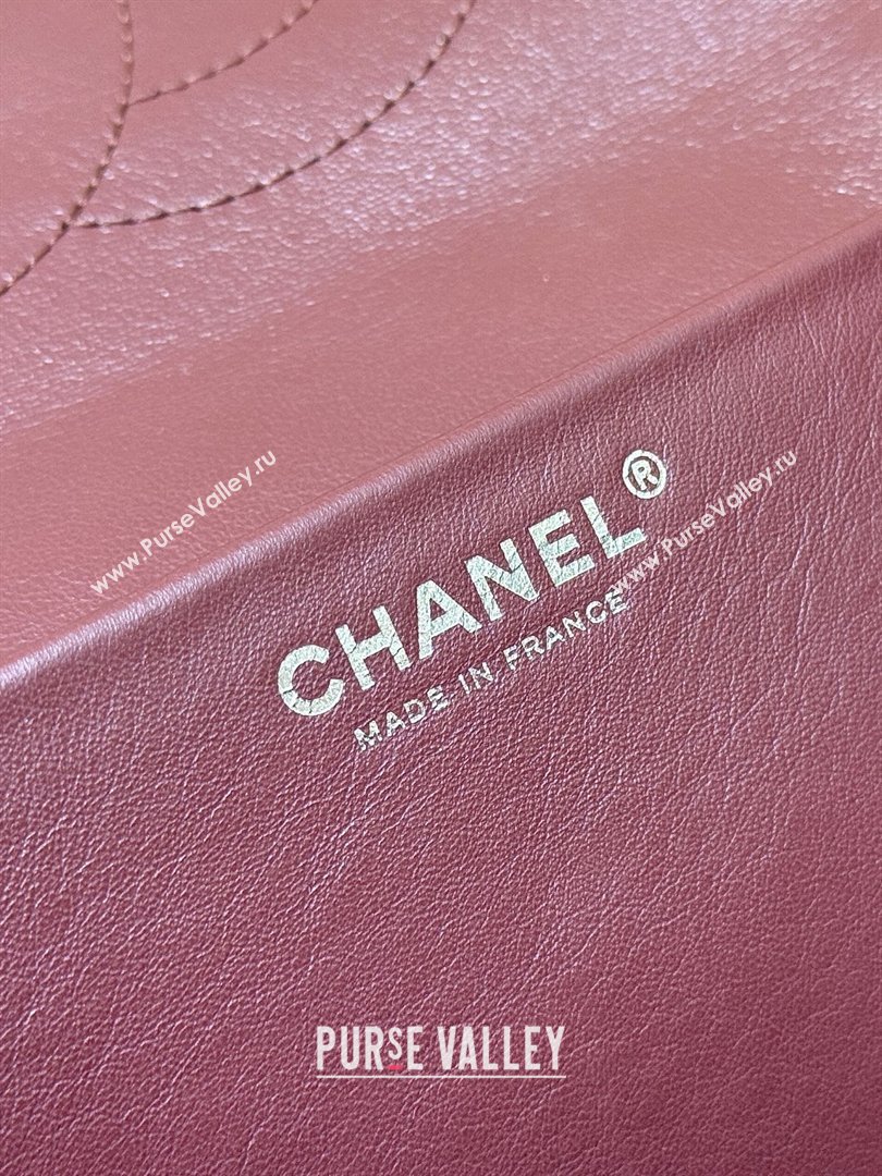 Chanel Maxi Flap Bag in Light Brown Grained Calfskin AS6233 Spring Summer 2026 Top Quality (SHUNY-26040821)