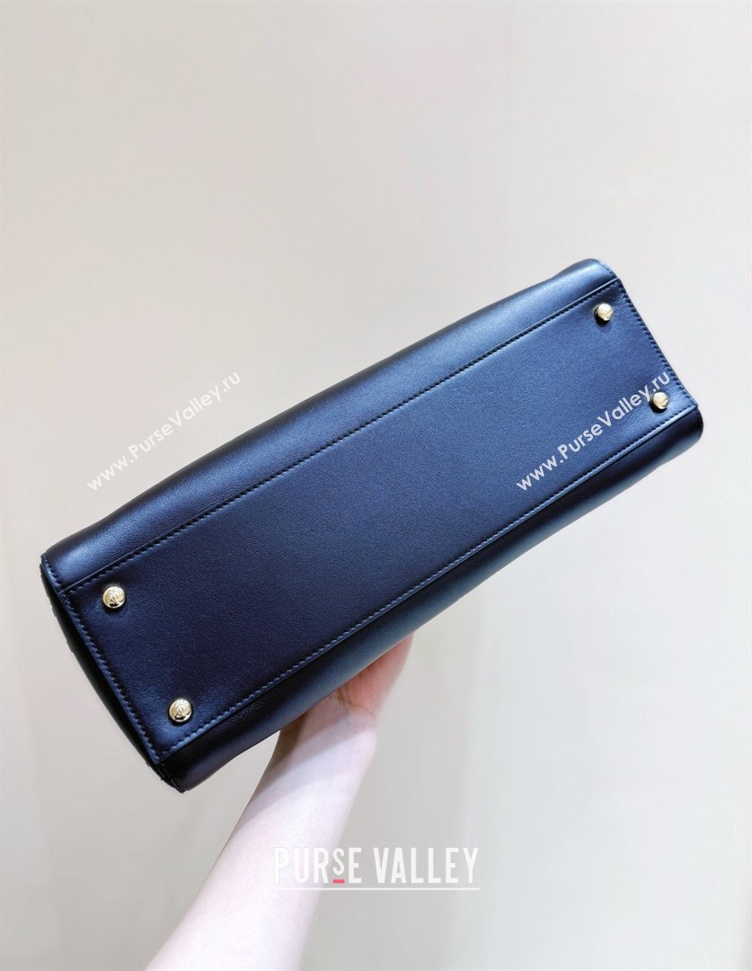 Chanel Small Shopping Bag in Black Calfskin AS6243 2026 Top Quality (SHUNY-26040822)