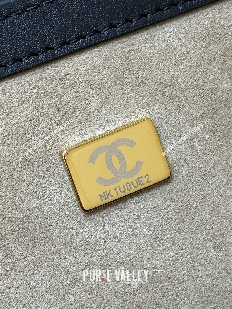 Chanel Small Shopping Bag in Black Calfskin AS6243 2026 Top Quality (SHUNY-26040822)