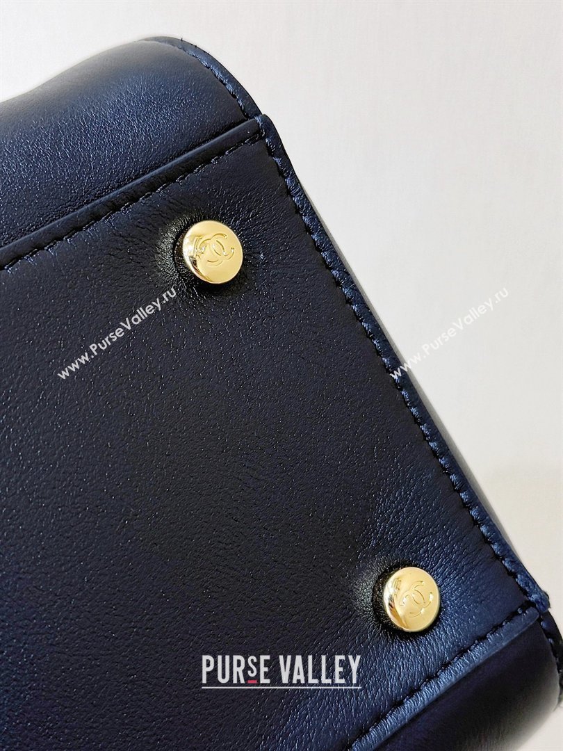 Chanel Small Shopping Bag in Black Calfskin AS6243 2026 Top Quality (SHUNY-26040822)