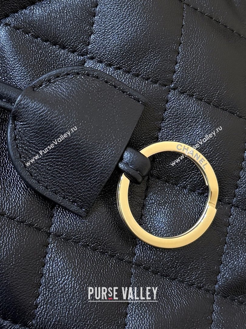 Chanel Clutch with Leather Strap in Black Lambskin AP5227 2026 Top Quality (SHUNY-26040823)