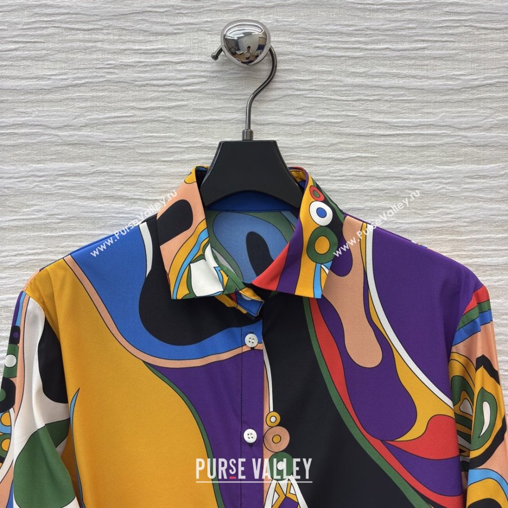 Pucci Silk Blouse P041017 Multicolor 2026 (Q-26041017)