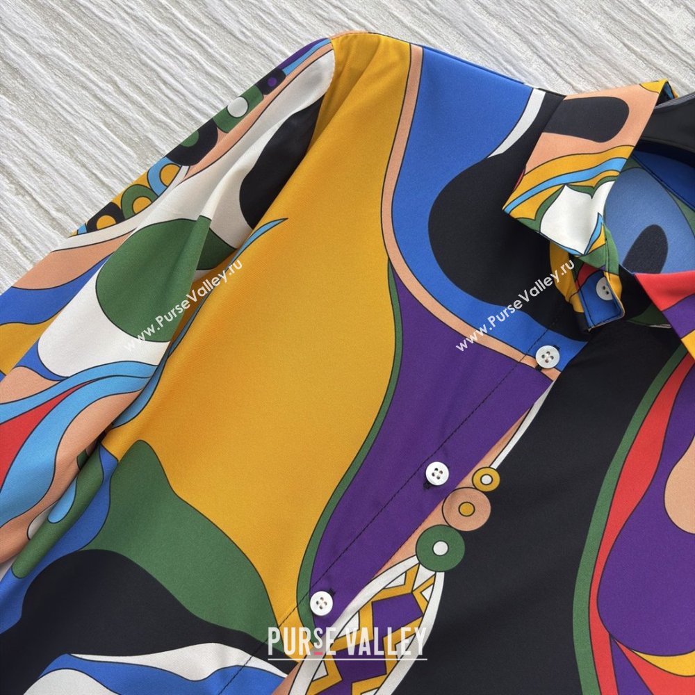 Pucci Silk Blouse P041017 Multicolor 2026 (Q-26041017)