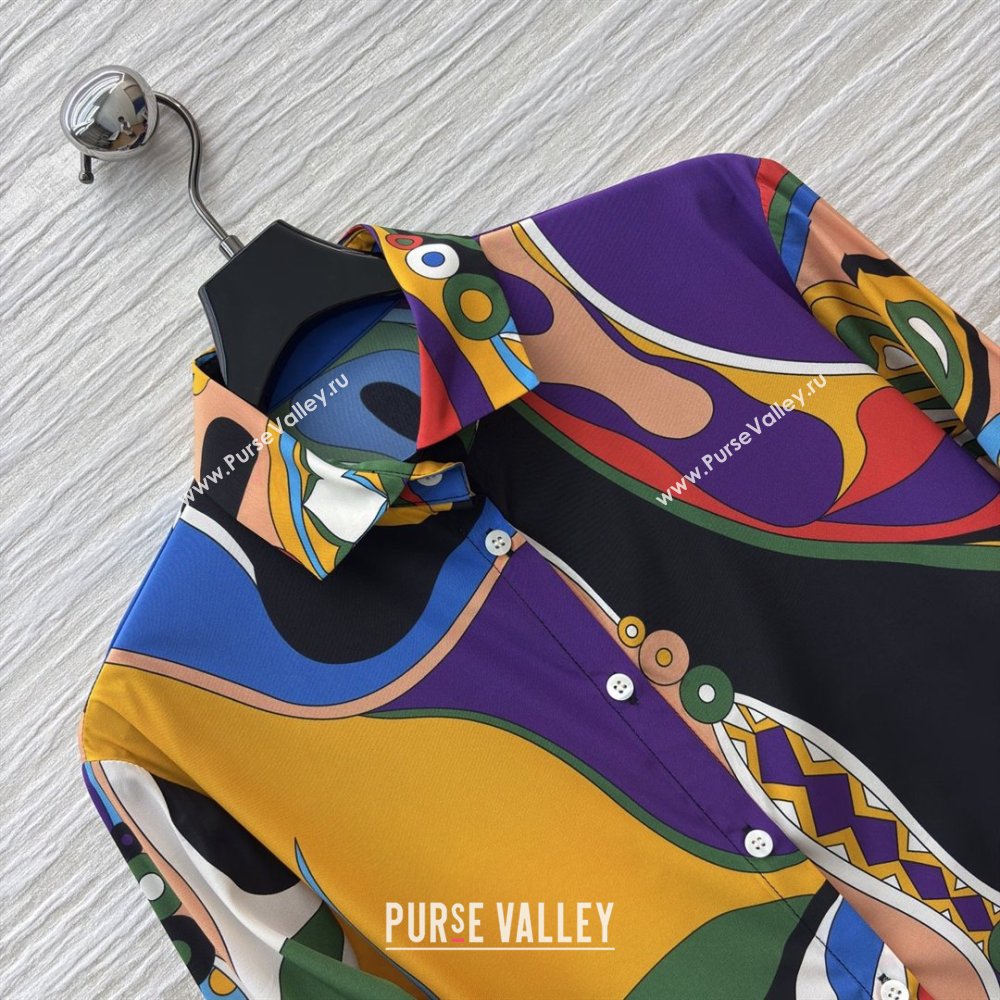 Pucci Silk Blouse P041017 Multicolor 2026 (Q-26041017)