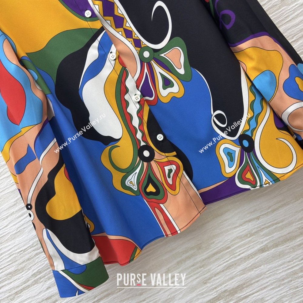 Pucci Silk Blouse P041017 Multicolor 2026 (Q-26041017)