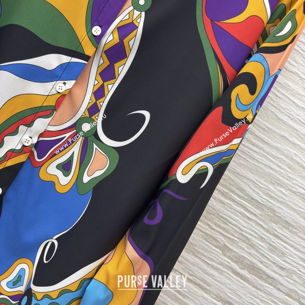 Pucci Silk Blouse P041017 Multicolor 2026 (Q-26041017)