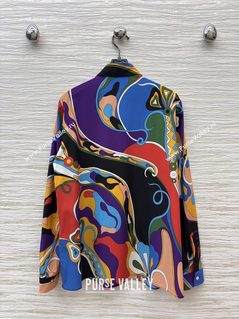 Pucci Silk Blouse P041017 Multicolor 2026 (Q-26041017)