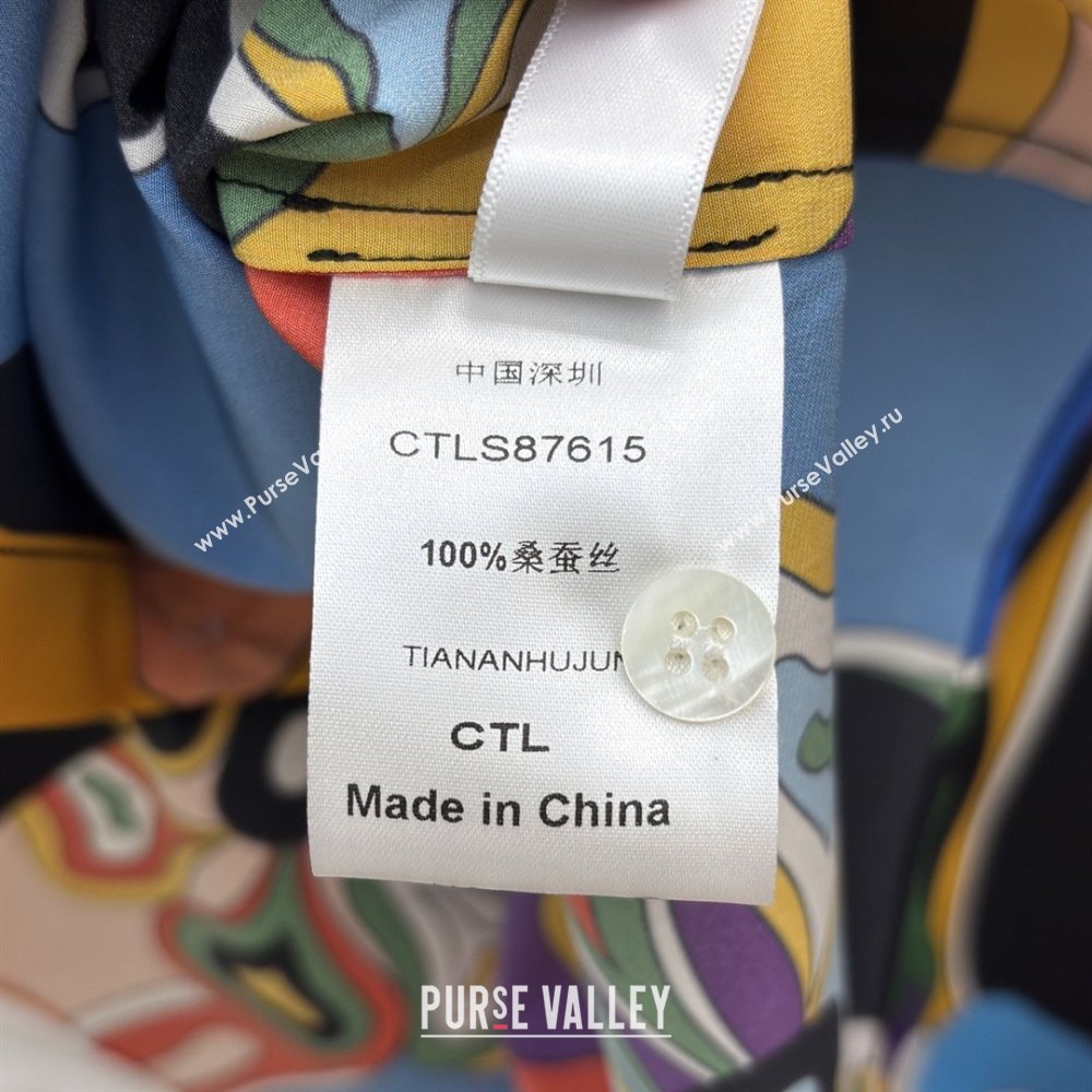 Pucci Silk Blouse P041017 Multicolor 2026 (Q-26041017)