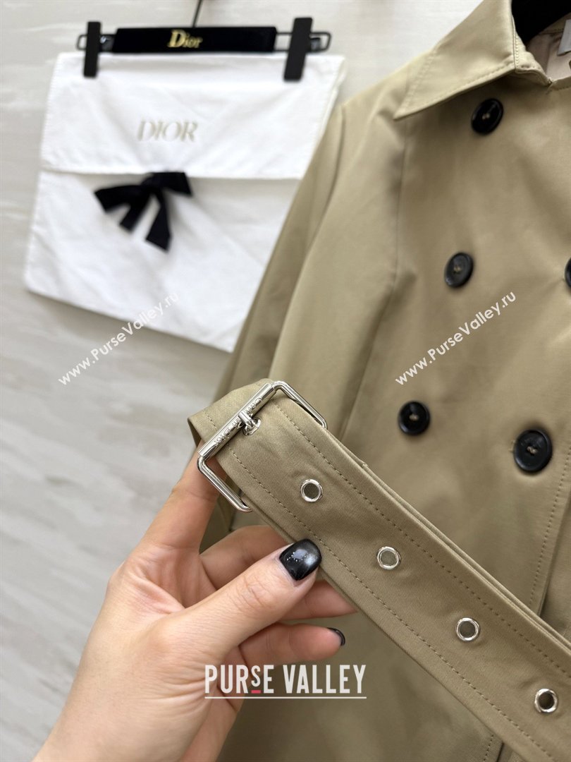Dior Trench Coat Dress P041018 Khaki 2026 (Q-26041018)