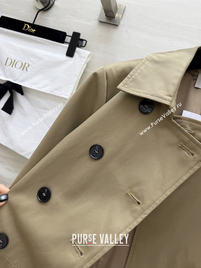 Dior Trench Coat Dress P041018 Khaki 2026 (Q-26041018)