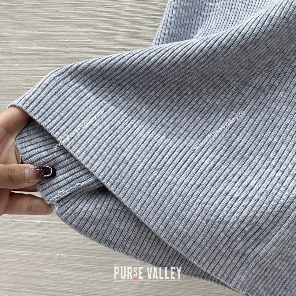 Miu Miu Wool Vest M031113 Grey 2025 (Q-25031113)