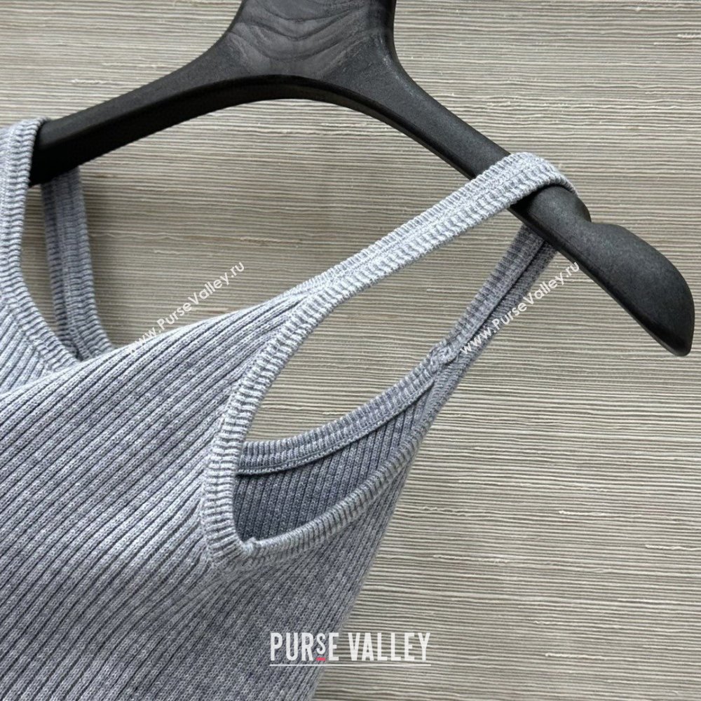 Miu Miu Wool Vest M031113 Grey 2025 (Q-25031113)