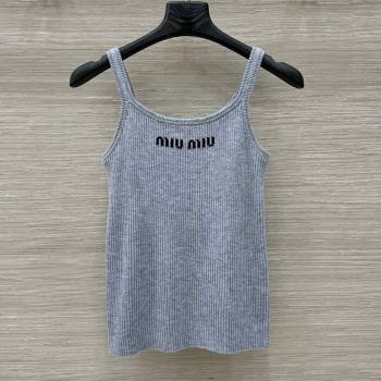 Miu Miu Wool Vest M031113 Grey 2025 (Q-25031113)