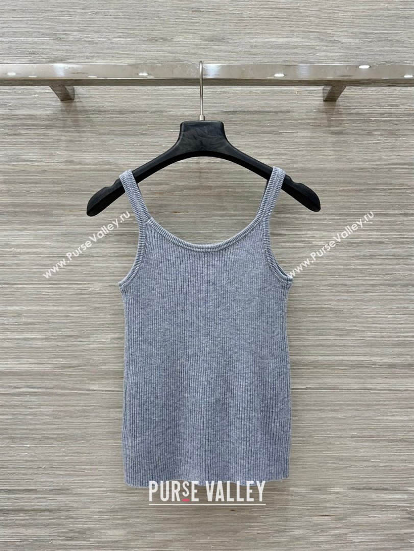 Miu Miu Wool Vest M031113 Grey 2025 (Q-25031113)
