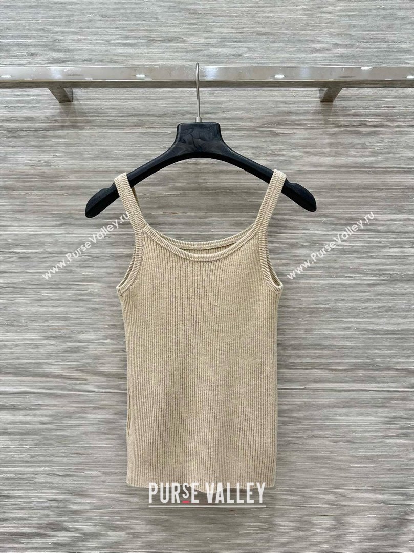 Miu Miu Wool Vest M031114 Apricot 2025 (Q-25031114)