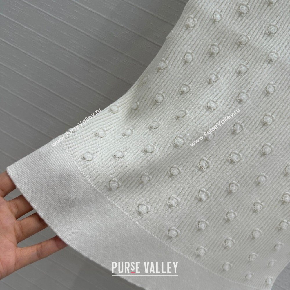 Chanel Knit Vest CH031107 White 2025 (Q-25031107)