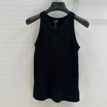 Chanel Knit Vest CH031108 Black 2025 (Q-25031108)