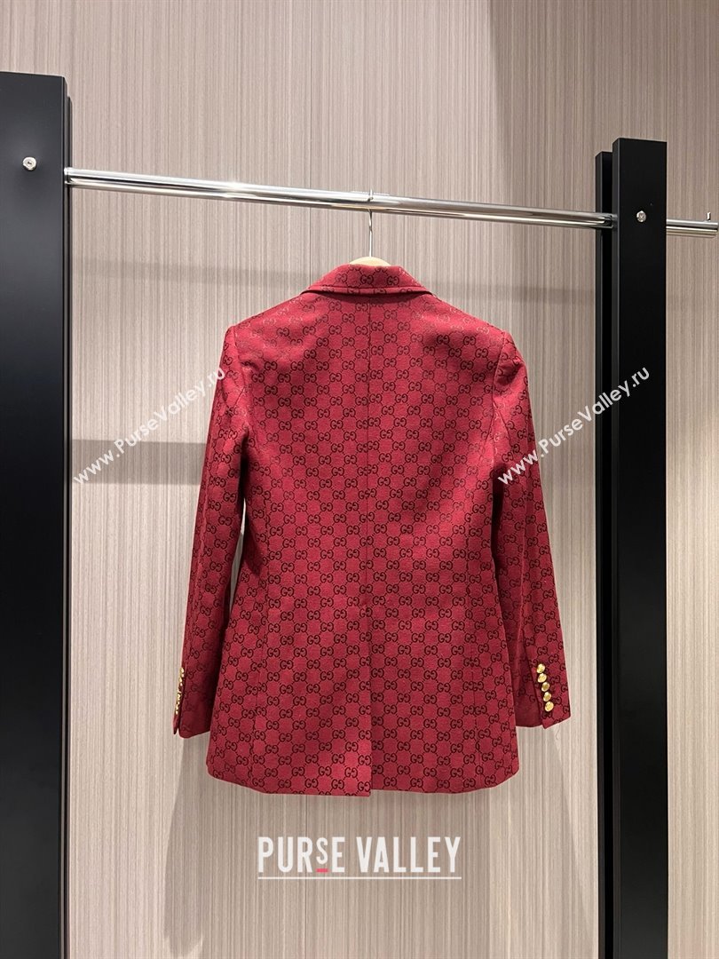 Gucci GG Jacket G031017 Deep Red 2025 (Q-25031117)