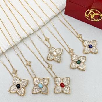 Roberto Coin Necklace with Crystals R031207 2025 (YF-25031207)