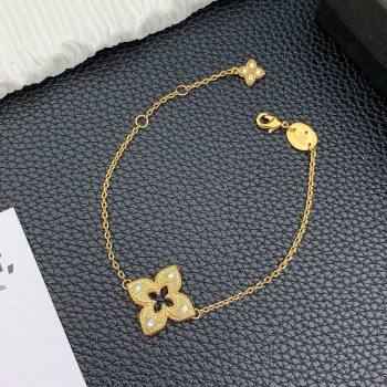 Roberto Coin VENETIAN PRINCESS Bracelet with Crystals R031222 Gold 2025 (YF-25031222)