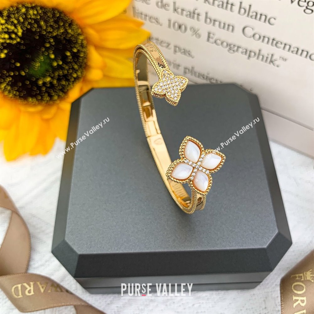 Roberto Coin PRINCESS FLOWER Bracelet R031328 White 2025 (YF-25031328)