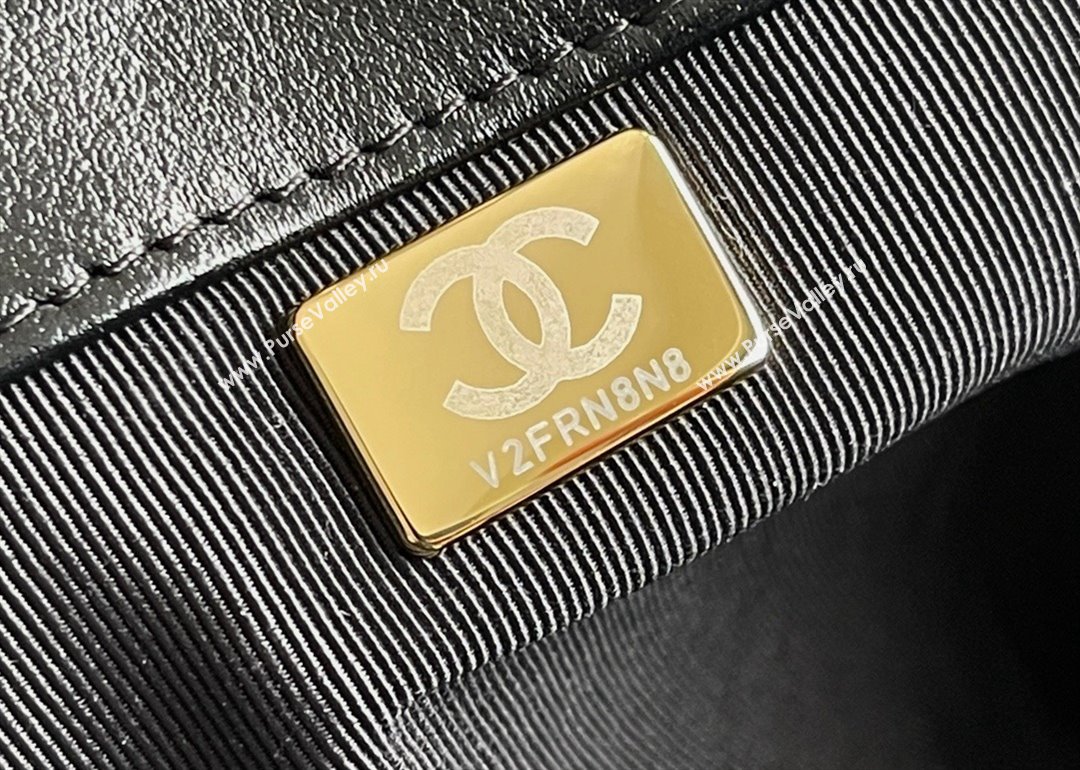 Chanel Small Messenger Bag in Black Calfskin AS4743 2025 Top Quality (MHE-25031902)