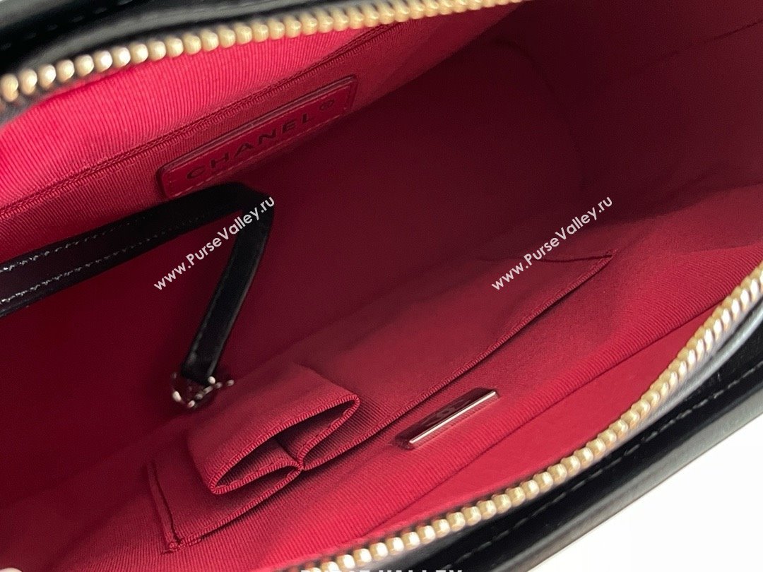 Chanel Aged Calfskin Medium Gabrielle Hobo Bag A93824 Black 2025 Top Quality (MHE-25031905)