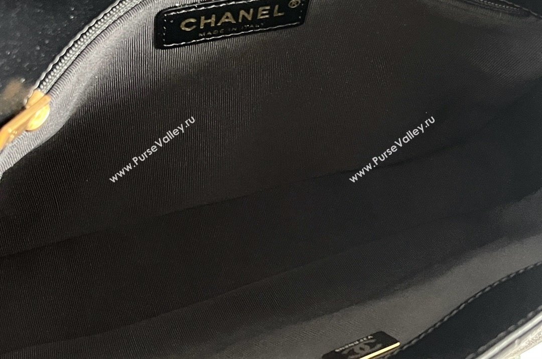 Chanel Small Messenger Bag in Black Calfskin AS4743 2025 Top Quality (MHE-25031902)
