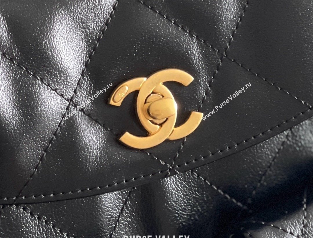 Chanel Small Messenger Bag in Black Calfskin AS4743 2025 Top Quality (MHE-25031902)