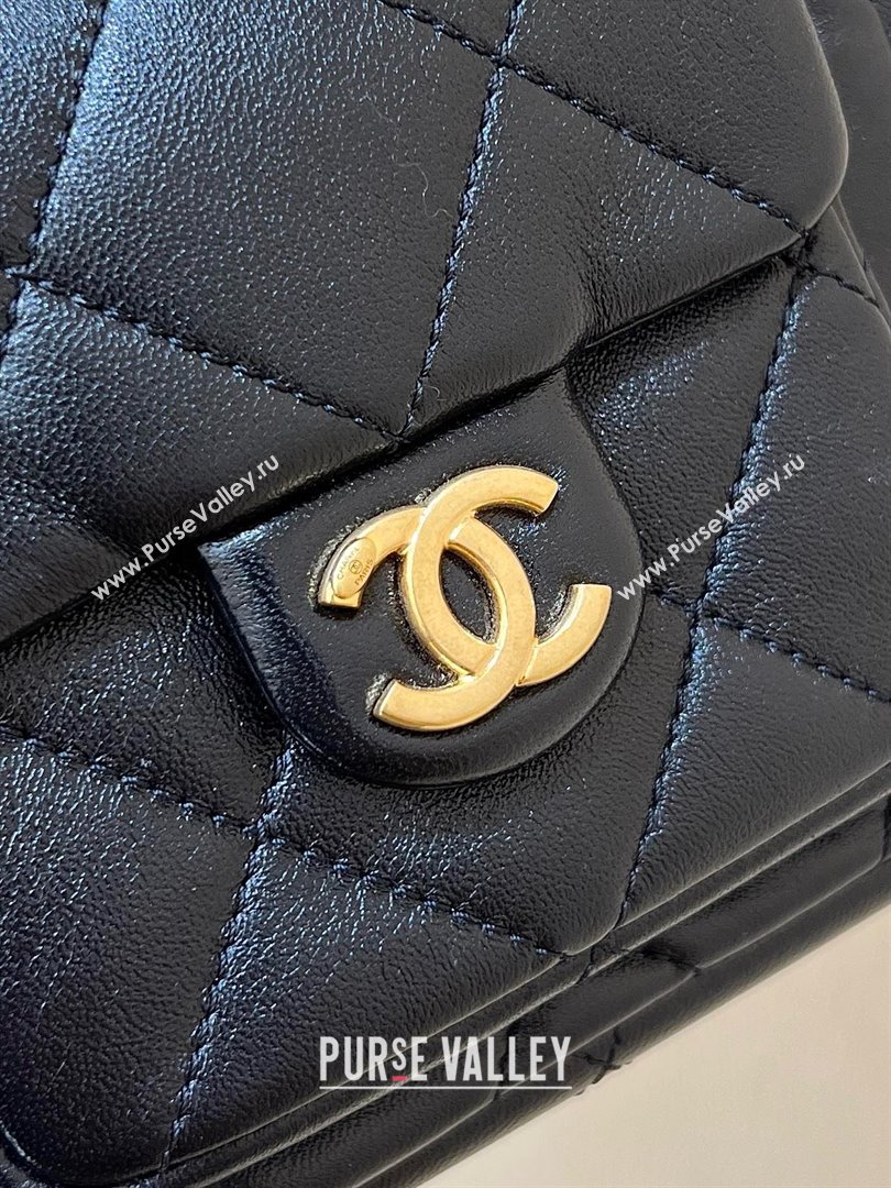 Chanel Lambskin Large Hobo Bag AS5302 Black 2025 Top Quality (SHUNY-25031913)