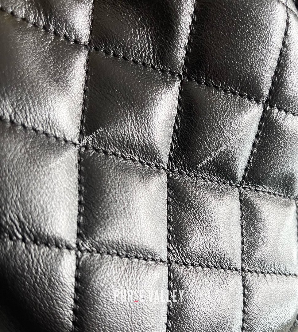 Chanel Original Antiba Calfskin Medium Hobo bag AS5293 Black 2025 Top Quality (MHE-25031904)