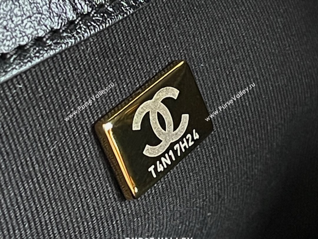 Chanel Original Antiba Calfskin Medium Hobo bag AS5293 Black 2025 Top Quality (MHE-25031904)