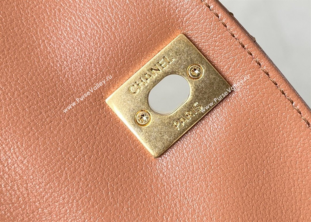 Chanel Medium Messenger Bag in Brown Calfskin AS4668 2025 Top Quality (MHE-25031901)