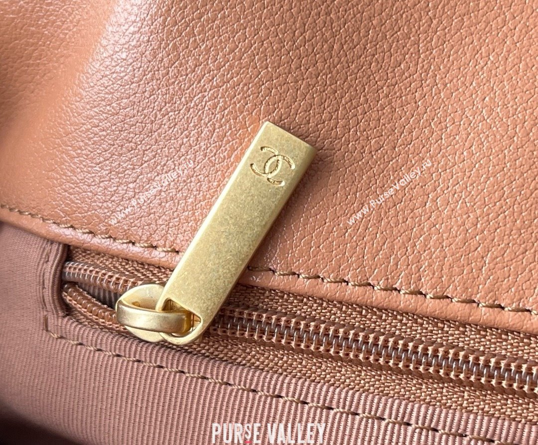Chanel Medium Messenger Bag in Brown Calfskin AS4668 2025 Top Quality (MHE-25031901)