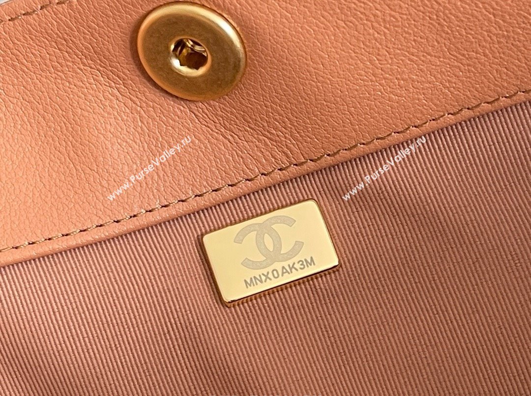 Chanel Medium Messenger Bag in Brown Calfskin AS4668 2025 Top Quality (MHE-25031901)