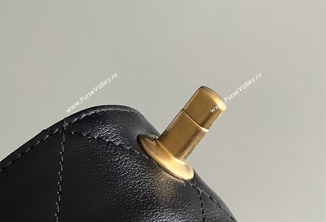 Chanel Small Messenger Bag in Black Calfskin AS4743 2025 Top Quality (MHE-25031902)