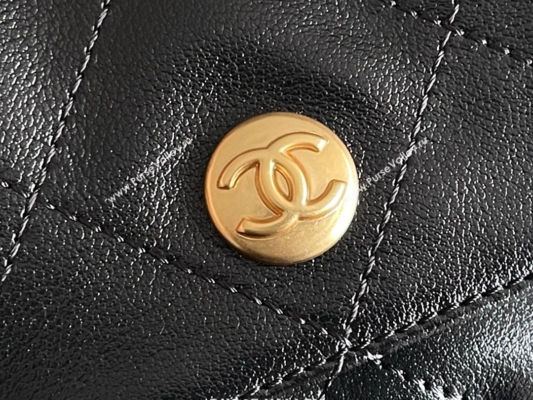 Chanel Small Messenger Bag in Black Calfskin AS4743 2025 Top Quality (MHE-25031902)